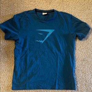 Gymshark Teal Graphic Tee